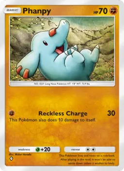 Phanpy 099 Wisdom of Sea and Sky