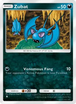 Zubat 107 Wisdom of Sea and Sky
