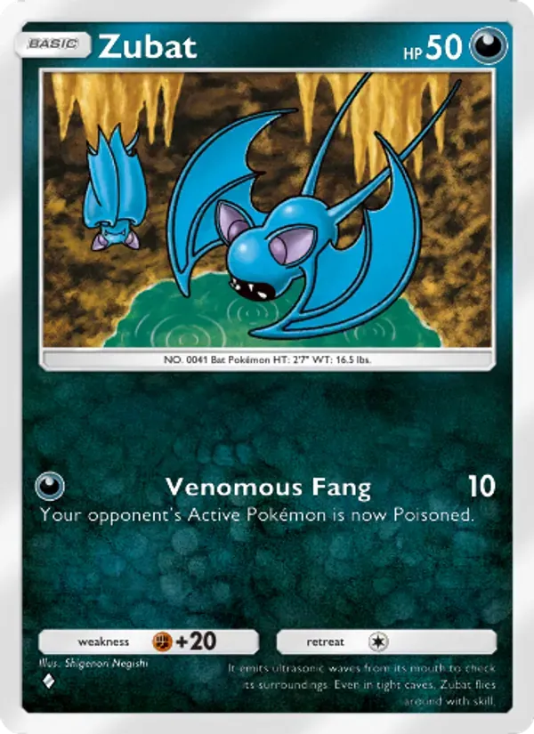 Zubat 107/161 Wisdom of Sea and Sky