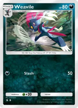 Weavile 116 Wisdom of Sea and Sky
