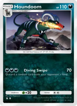 Houndoom 118 Wisdom of Sea and Sky