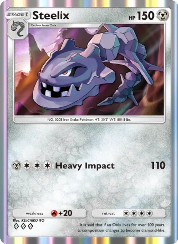 Steelix 122/161 Wisdom of Sea and Sky