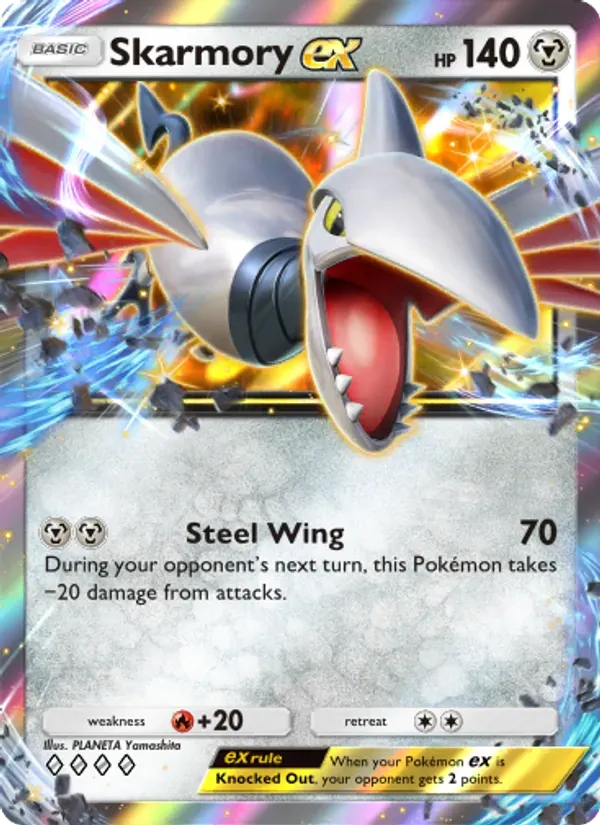 Skarmory ex 124/161 Wisdom of Sea and Sky