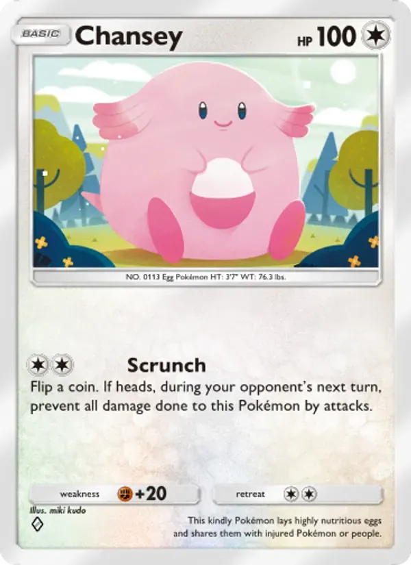 Chansey 131/161 Wisdom of Sea and Sky