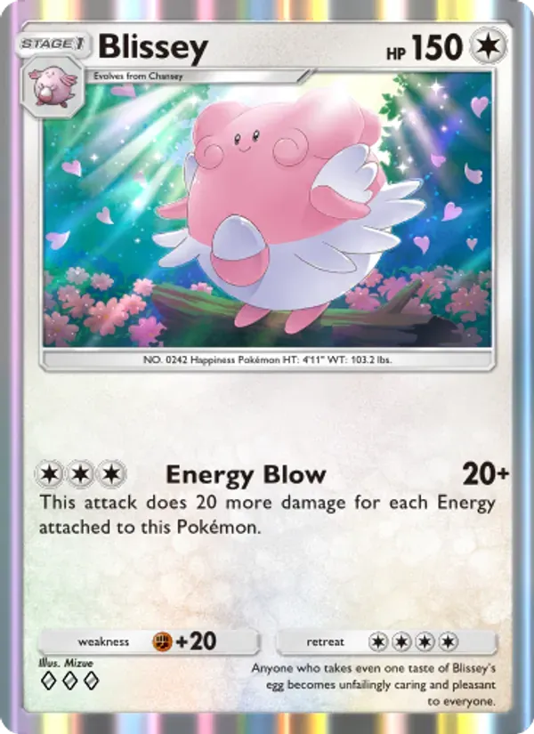 Blissey 132/161 Wisdom of Sea and Sky