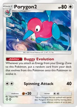 Porygon2 136 Wisdom of Sea and Sky