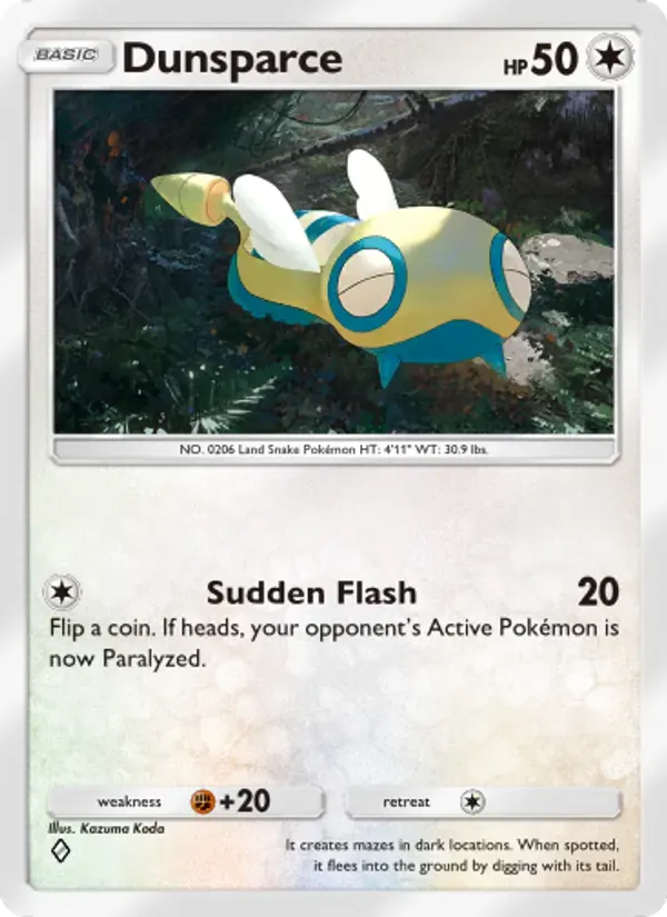 Dunsparce 144/161 Wisdom of Sea and Sky