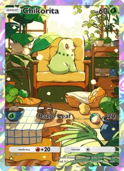 Chikorita 162 Wisdom of Sea and Sky