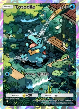 Totodile 167 Wisdom of Sea and Sky