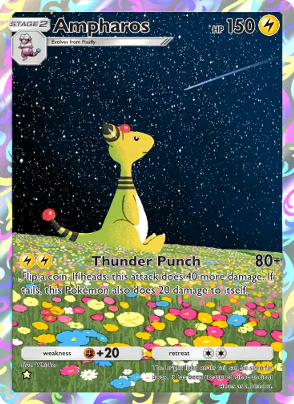 Ampharos 172/161 Wisdom of Sea and Sky