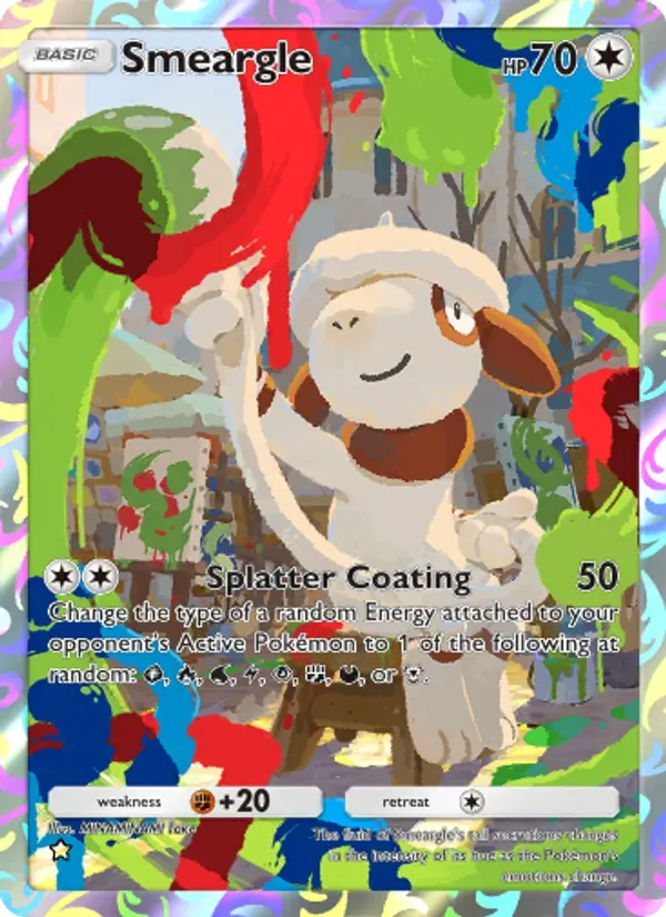 Smeargle 184/161 Wisdom of Sea and Sky