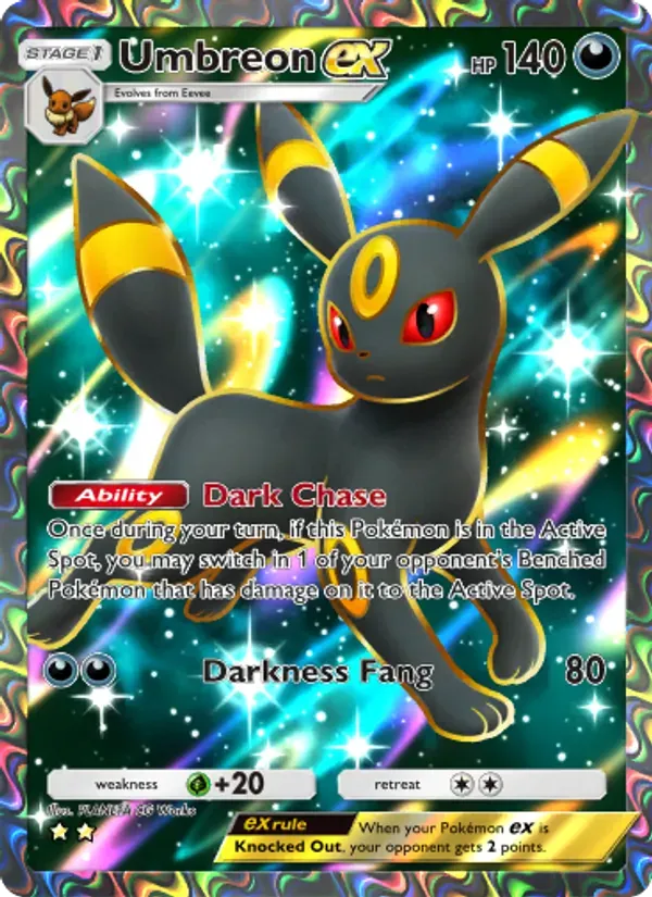 Umbreon ex 193/161 Wisdom of Sea and Sky