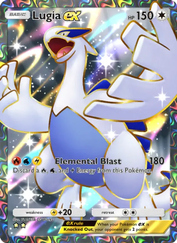 Lugia ex 195/161 Wisdom of Sea and Sky