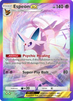 Espeon ex 205 Wisdom of Sea and Sky