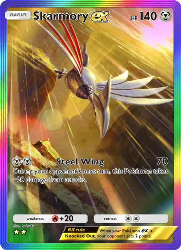 Skarmory ex 209/161 Wisdom of Sea and Sky
