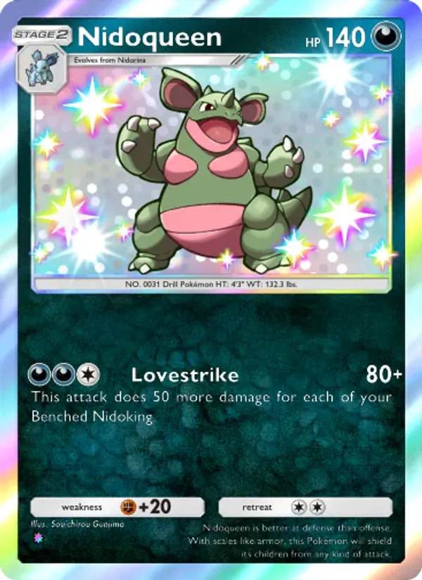 Nidoqueen 225/161 Wisdom of Sea and Sky
