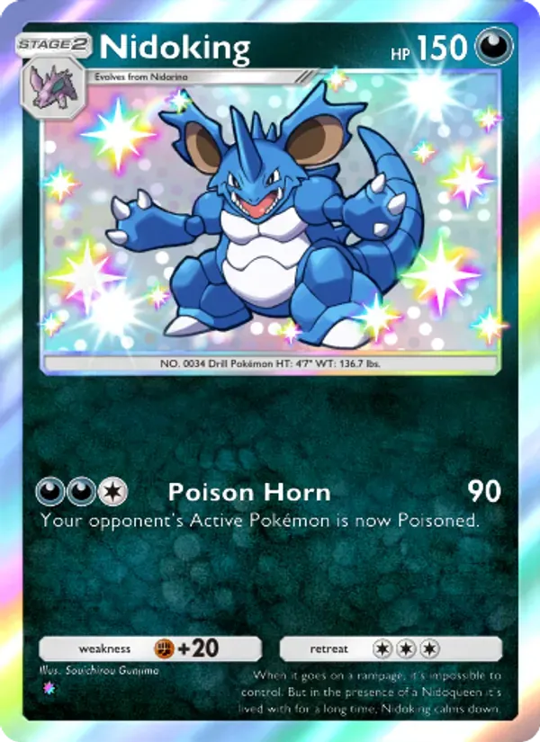 Nidoking 228/161 Wisdom of Sea and Sky