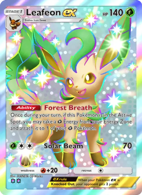Leafeon ex 233/161 Wisdom of Sea and Sky