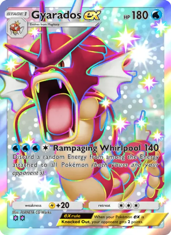 Gyarados ex 234/161 Wisdom of Sea and Sky