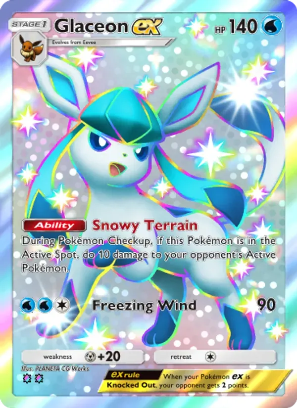 Glaceon ex 235/161 Wisdom of Sea and Sky