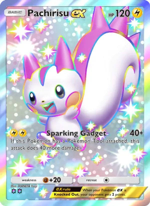 Pachirisu ex 236/161 Wisdom of Sea and Sky
