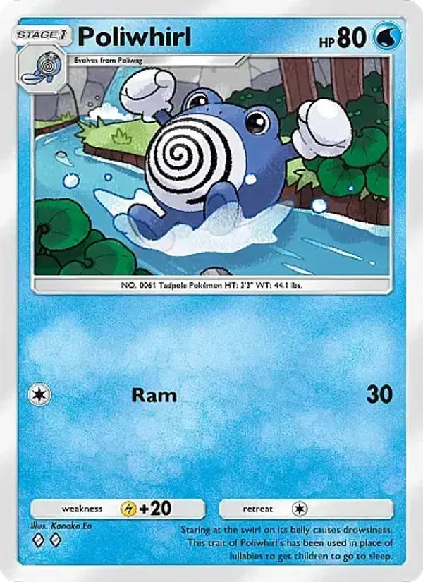 Poliwhirl 014/71 Nascentes Reclusas