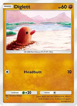 Diglett 040 Nascentes Reclusas