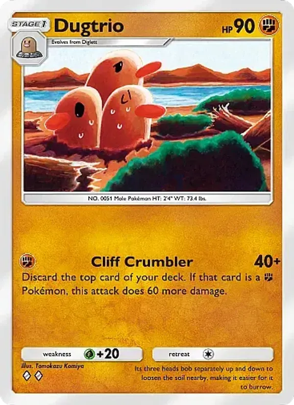 Dugtrio 041/71 Nascentes Reclusas