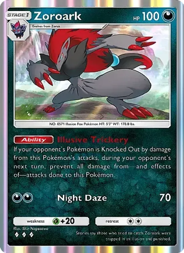 Zoroark 050/71 Nascentes Reclusas