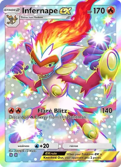 Infernape ex 101/71