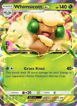 Whimsicott ex 016 Mega Rising