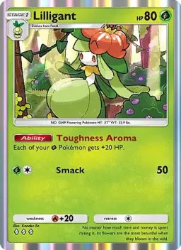 Lilligant 018 Mega Rising
