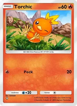 Torchic 033 Mega Rising