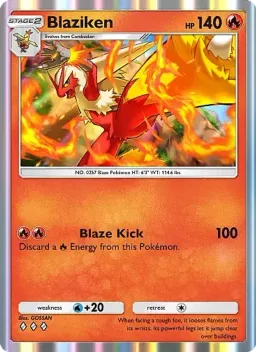 Blaziken 035 Mega Rising