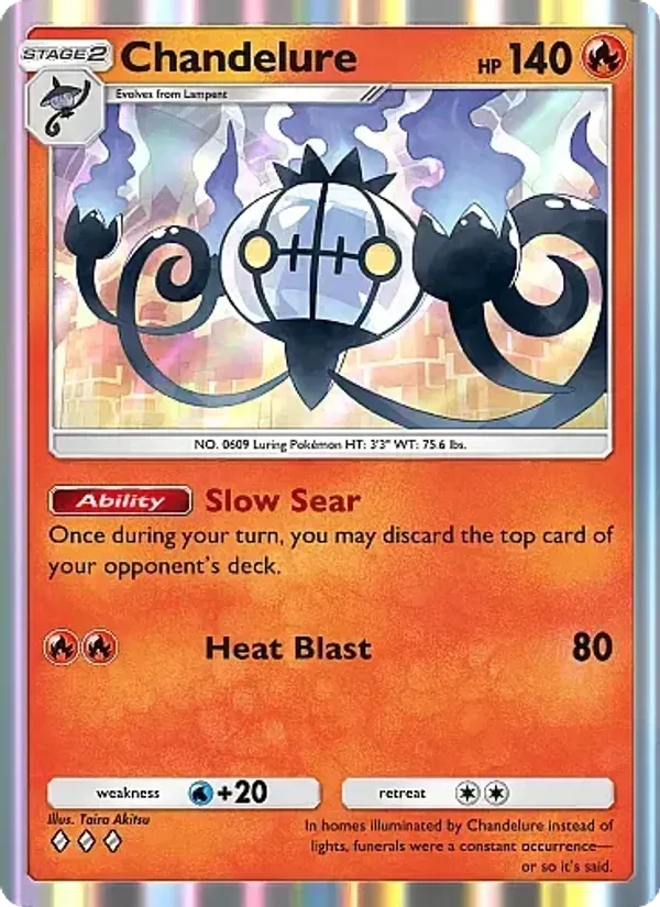 Chandelure 043/226 Mega Rising