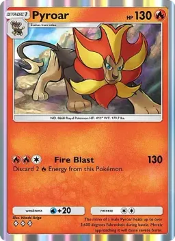 Pyroar 046 Mega Rising