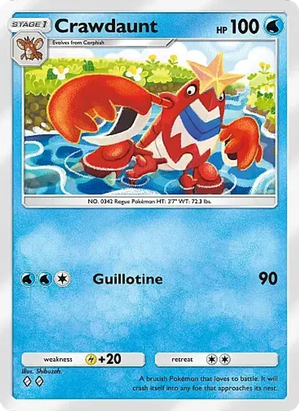 Crawdaunt 059/226 Mega Rising