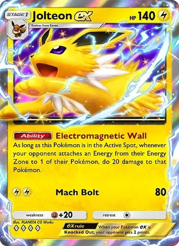 Jolteon ex 081/226 Mega Rising