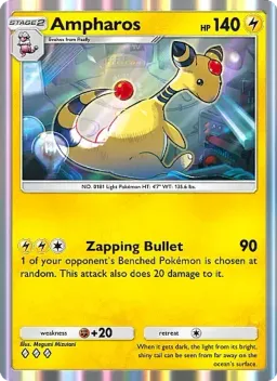 Ampharos 084 Mega Rising