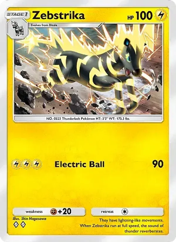 Zebstrika 091/226 Mega Rising