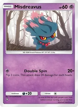 Misdreavus 099 Mega Rising