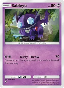 Sableye 101 Mega Rising