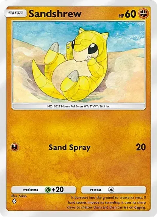 Sandshrew 122/226 Mega Rising