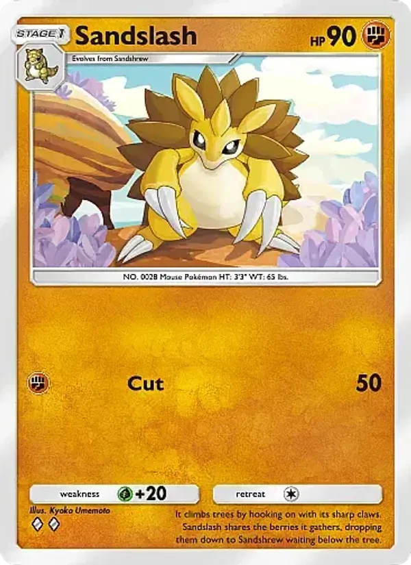 Sandslash 123/226 Mega Rising