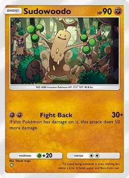 Sudowoodo 125 Mega Rising