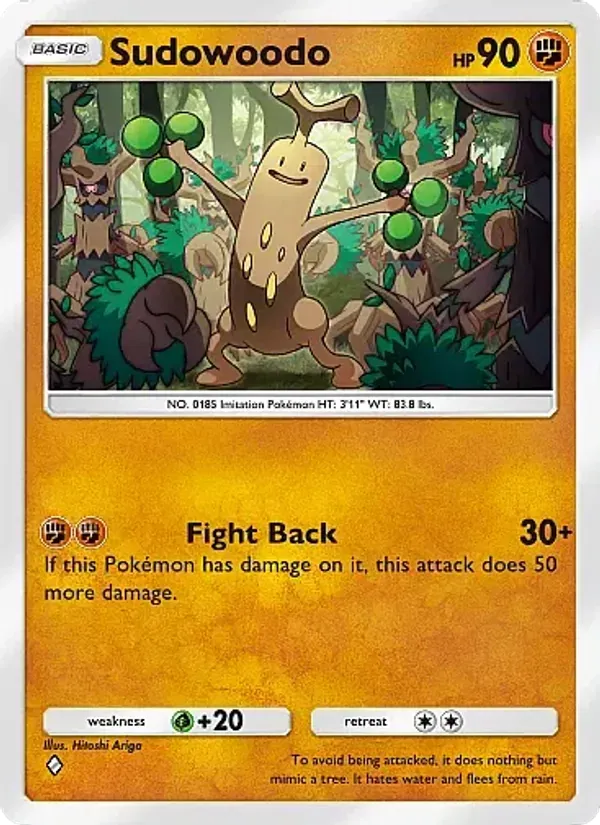 Sudowoodo 125/226 Mega Rising
