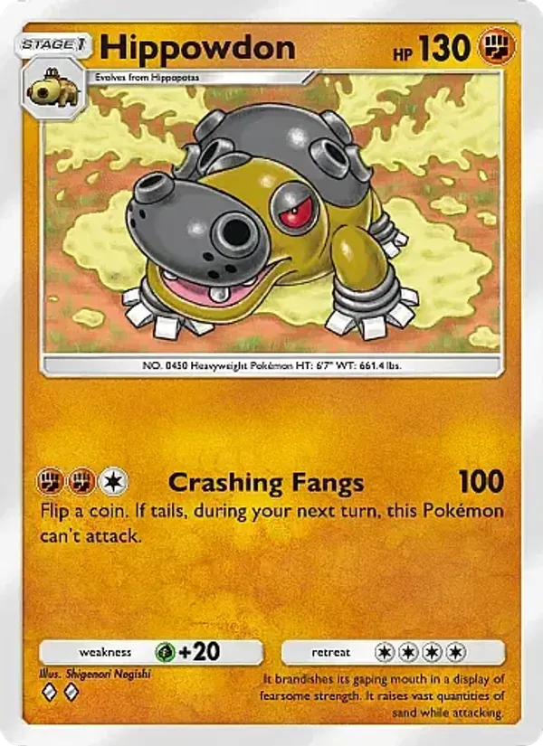 Hippowdon 129/226 Mega Rising
