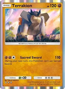 Terrakion 137 Mega Rising