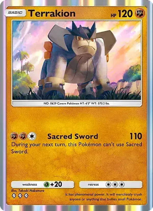 Terrakion 137/226 Mega Rising