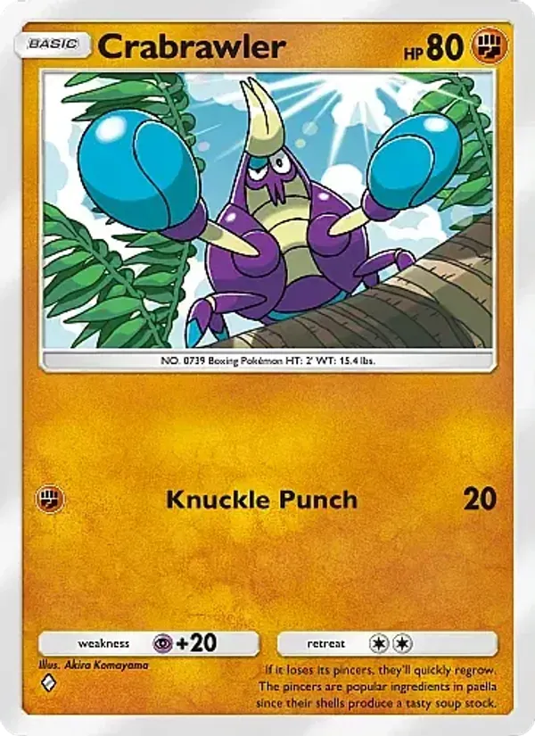Crabrawler 139/226 Mega Rising